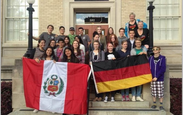 Gastonia Welcomes Students from  Germany and Peru for Cultural Exchange